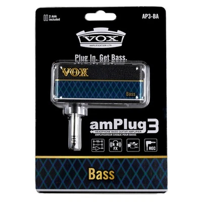 Vox amPlug 3 BA  AP3-BA  Kopfhörer Verstärker für E-Bass Gitarre - Bild 1 von 3