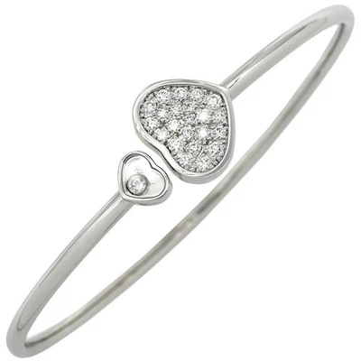 Chopard Happy Heart Bracelet Diamond K18 WG P0043977 - Image 1 of 4