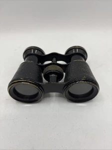 VINTAGE Champiere Paris SPORTS GLASS BINOCULARS GLASSES BLACK - Picture 1 of 14