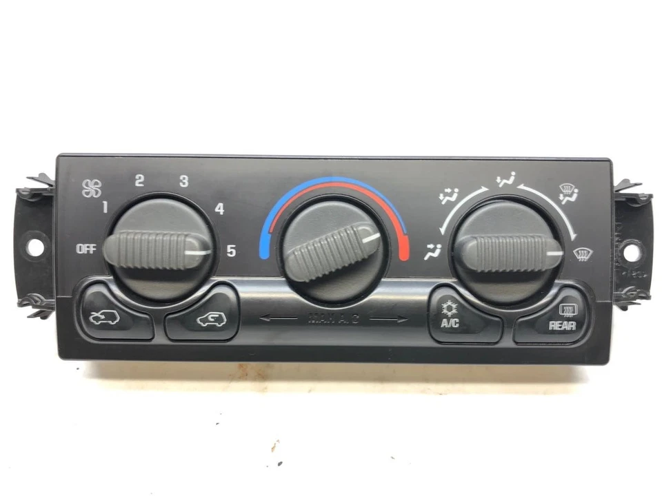 1999 - 02 Chevy Silverado GMC Sierra ручной блок управления температурой идентификатор 15054698 - Изображение 1 из 4