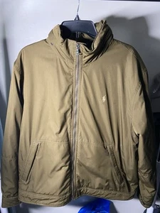 Chaqueta informal Polo Ralph Lauren para hombre talla XL marrón capucha embalable - Imagen 1 de 13