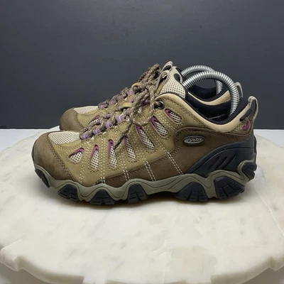 Туфли туристические низкие Oboz Sawtooth II женские размер 8 коричневые B-Dry водонепроницаемые для улицы - Изображение 1 из 4