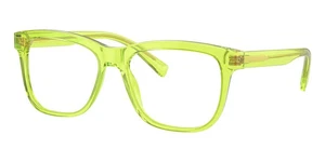 Dolce & Gabbana Eyeglasses Kids DX3356 3441 Lime Crystal Full Rim Glasses 49MM - Picture 1 of 3
