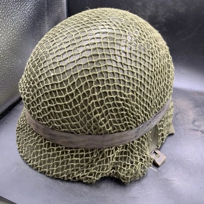 Armée Hollandaise M53 Euroclone de WW2 US M1 Camouflé Casque & - Photo 1/4