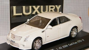 CADILLAC CTS-V 2009 BLANCHE DE LUXURY SCALE 1/43 Réf 100433 - Imagen 1 de 1