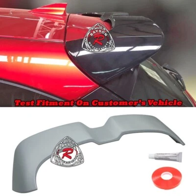 Fits 16-24 Mazda CX-3 B-Style Rear Roof Spoiler Wing (ABS) - Image 1 of 4