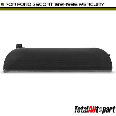 Manija de puerta exterior negra texturizada para conductor trasero Ford Escort Mercury Tracer Foto 1 de 4