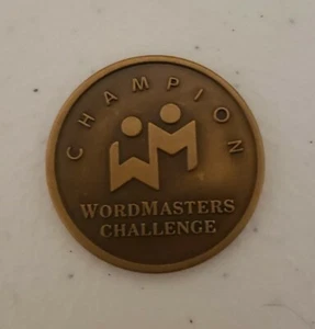 Moneda Wordmaster Champion - Imagen 1 de 2