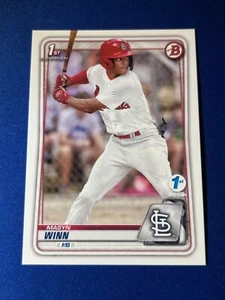 2020 Bowman Draft 1st Edition Masyn Winn #BD-59 St. Louis Cardinals - Picture 1 of 2