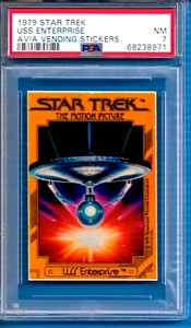 Pegatinas de venta Star Trek Avia 1979 - USS Enterprise Psa 7 (Pop 1 - 0 más alto) - Imagen 1 de 2