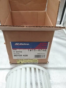 NEW ACDelco HVAC A/C Blower Motor 15-8746 Blazer Jimmy Oldsmobile 4.3L 1998-2005 - Picture 1 of 3