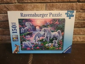 Ravensburger Jigsaw Puzzle Unicorns 100217 XXL - 150 Pc Rare Fantasy- New Sealed - Picture 1 of 3