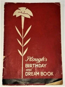 Catálogo Publicitario Libro Cumpleaños y Sueños de Arado Años 20-30 De Colección - Imagen 1 de 4