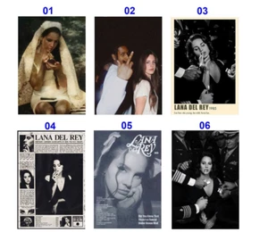 Custom Lana Del Rey Vintage Poster, Gift Fans, Home Decor - Picture 1 of 6