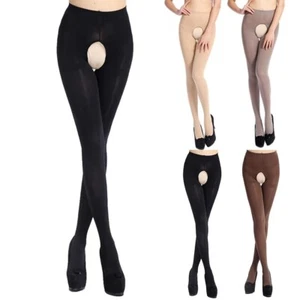 Leggings Without Velvet Leggings Open Crotch Sexy Stretchy Sumodx Velvet - Picture 1 of 27