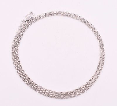 1.80mm Round Rolo Chain Necklace Real Solid 925 Sterling Silver ALL SIZES • 12.32€