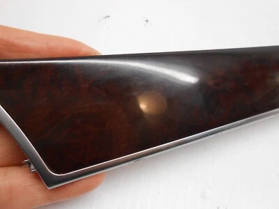 2008-12 Audi A4, B8 Brown Woodgrain Right Rear Door Trim Bezel 8K0867419 BY0129 - Image 1 of 4