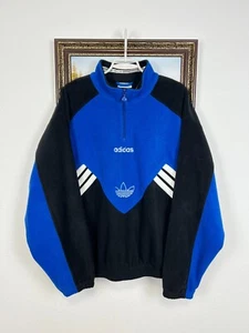 Chaqueta de Colección Años 90 Adidas FC Schalke 04 Plantilla de Fútbol Polar Camiseta de Pista Talla M - Imagen 1 de 15