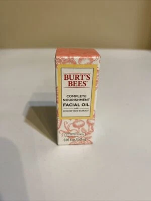 Aceite facial nutritivo completo Burts Bees con extracto de semilla de rosa mosqueta 0,05 fl. Foto 1 de 3