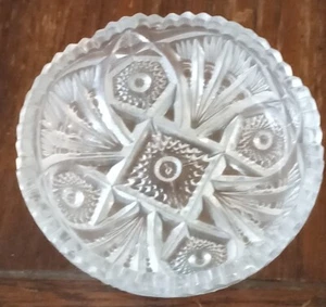 Vintage Small Lead Crystal Bowl - Picture 1 of 2