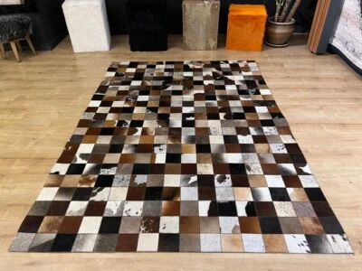 Cowhide Rug Cow Skin Leather Area Rugs New Hide Real hide 100% Large Size - Image 1 of 4