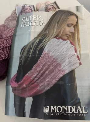 Mondial Super Treccia Yarn Braid 200g - Image 1 of 4