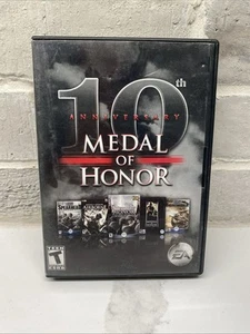 Medal of Honor 10th Anniversary (PC 2008) w/ All 7 Discs +Sound Track and Manual - Picture 1 of 3