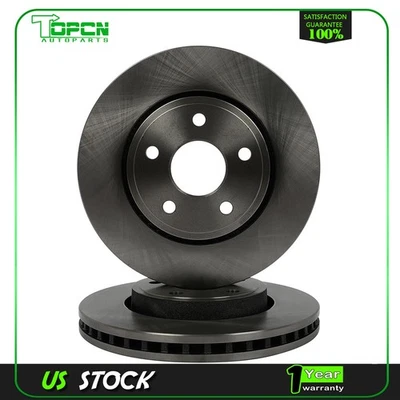 Front Brake Rotors Discs For 2011 2012 2013 2014 - 2020 V6 3.6L DODGE DURANGO - Изображение 1 из 4