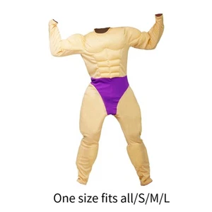 Muskelanzug-Kostüm, lässiges Halloween-Kostüm für Themenveranstaltungen, - Bild 1 von 21