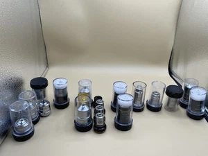 Lot Of 19 Microscope Objectives/Optics Olympus, Unitron, Leica, & More - Picture 1 of 20