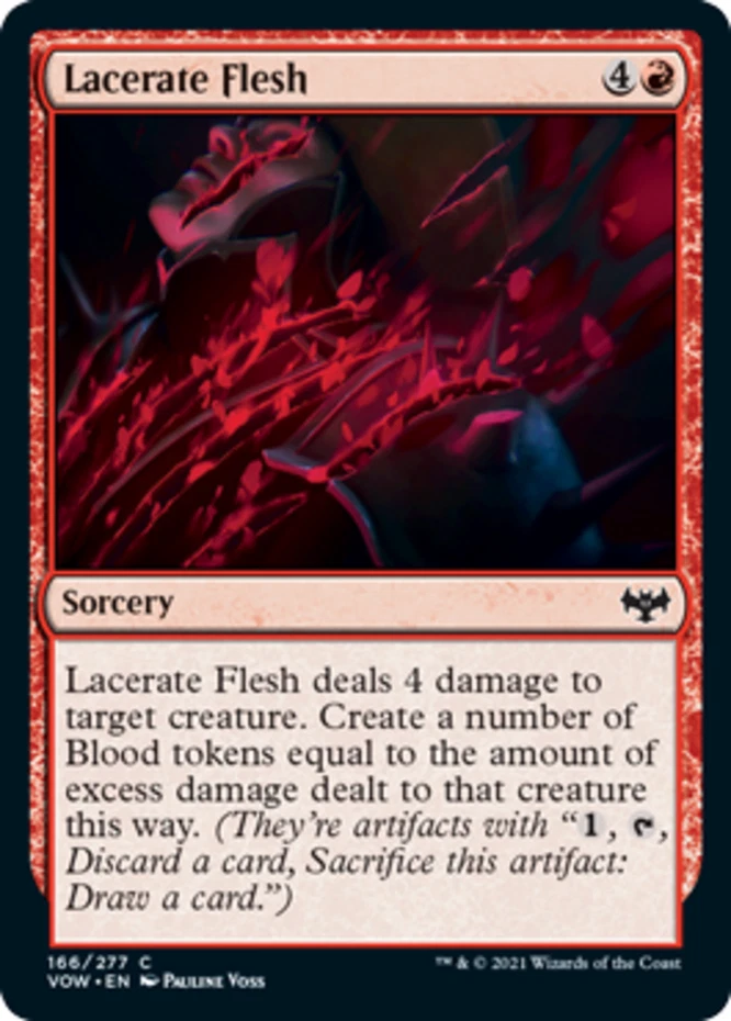 x1 Lacerate Flesh - Innistrad: Crimson Vow - NM - MTG - Image 1 of 1