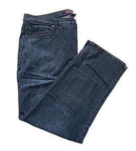 Pantalones de mezclilla elásticos de tiro alto Gloria Vanderbilt para mujer Amanda de pierna recta 20 W - Imagen 1 de 6