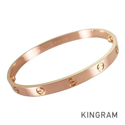Pulsera Cartier Love Oro Rosa K18PG 7,5 pulgadas Unisex Usada Foto 1 de 4