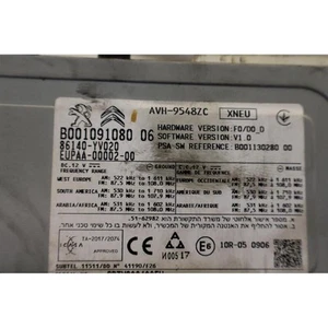 86140-YV020 radio para PEUGEOT 108 (14 22 - Imagen 1 de 7
