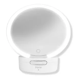 iHome Portable Bluetooth Handheld Rechargeable Lighted Vanity Mirror and Speaker - Picture 1 of 8