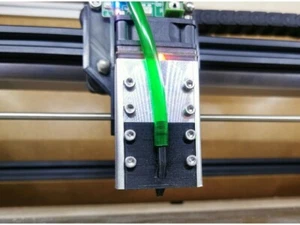 Placa de asistencia de aire Neje Laser Master 2s apta para cabezales láser de 30W/40W para manguera de 4 mm - Imagen 1 de 2