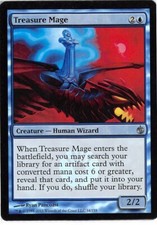 Treasure Mage *FOIL Uncommon* Magic MtG x1 Mirrodin Besieged SP
