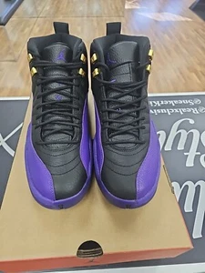 AIR JORDAN 12 RETRO " FIELD PURPLE " SIZE 9.5 NEW IN HAND - Picture 1 of 5