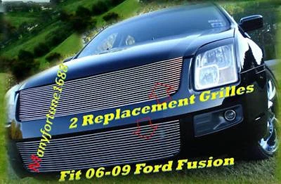 Para 06-09 2006-2009 07 08 2008 2009 Ford Fusion Inserto Rejilla Billet Pulida Foto 1 de 4