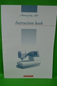 Janome Memory Craft 9500 Instruction Book Manual, Original, Mint Condition - Picture 1 of 2