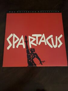 Spartacus Laserdisc Criterion Collection #155 Kirk Douglas FLFL Estate Excellent