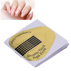 100 sztuk Nail Form Guide Naklejka Samoprzylepne Nail Tips Extension Sticker GD2