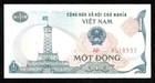 World Paper Money -  Vietnam 1 Dong 1985 P90a @ Crisp  UNC