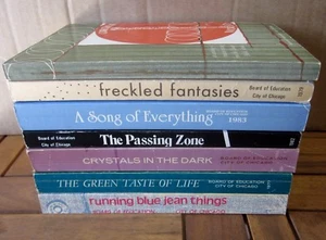 CHICAGO BOARD EDUCATION poetry anthology set 7 book lot 1973-1984 Stacey Ballis - Bild 1 von 2