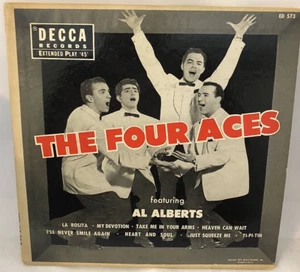 The Four Aces 2 record set 45rpm extended play with cover Decca Records ED573 - Picture 1 of 4