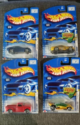 Hot Wheels 2002 First Editions Lot of 4 #4, 19, 21 & 29 - Image 1 of 4