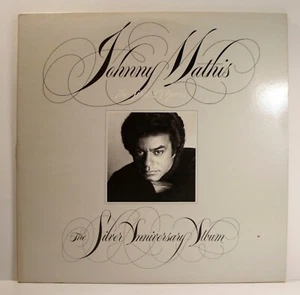 Johnny Mathis The Silver Anniversary Album LP 1981 [Columbia C 37441] Gatefold - Picture 1 of 11