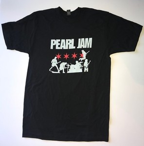 Pearl Jam t-shirt 3x chicago wrigley field 2018 tour pj history t shirt new