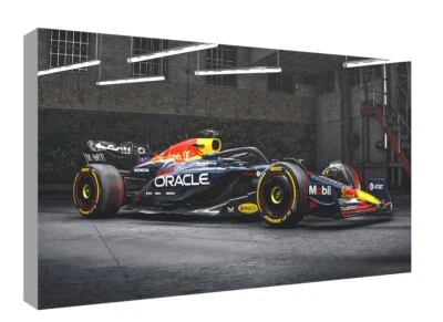F1  Red Bull Racing RB21 si canvas wall art Wood Framed Ready to Hang small XXL - Image 1 of 3