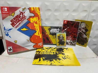 No More Heroes 2 - Limited Run - COLLECTORS EDITION Box Set  Switch * LIKE NEW * - Image 1 of 4